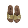 Sandalias planas bio Walk & Fly Bambola 7447 50530 en kaki