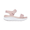 Sandalias Skechers D'LUX WALKER NEW BLOCK en rosa para mujer