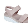 Sandalias Skechers D'LUX WALKER NEW BLOCK en rosa para mujer