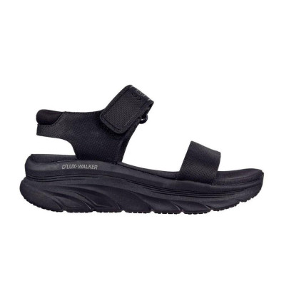 Sandalias Skechers D'LUX WALKER NEW BLOCK en negro para mujer