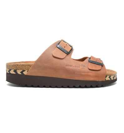 Sandalias con plataforma Inter-bios 7206-C en ours para mujer