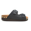 Sandalias con plataforma Inter-bios 7206-C en negro para mujer