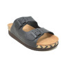 Sandalias con plataforma Inter-bios 7206-C en negro para mujer