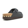 Sandalias con plataforma Inter-bios 7206-C en negro para mujer