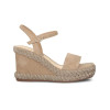 Sandalias con cuña Alma en Pena V240941 en sand