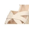 Sandalias con cuña Etika Alcaidesa 20024 en beige para mujer