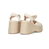 Sandalias con cuña Etika Alcaidesa 20024 en beige para mujer