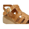 Sandalias cangrejeras TOP3 20634 para mujer en camel