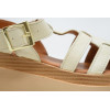 Sandalias cangrejeras TOP3 20634 para mujer en beige