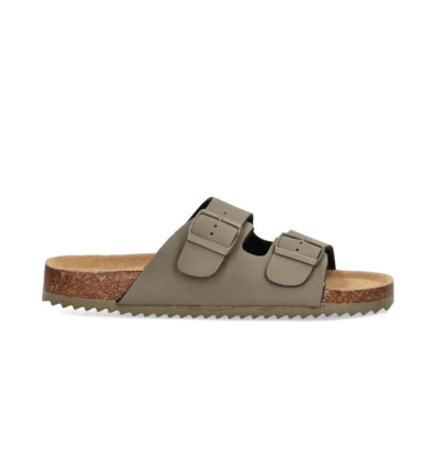 Sandalias bio  ETIKA JANUBIO 41011 en caqui para hombre