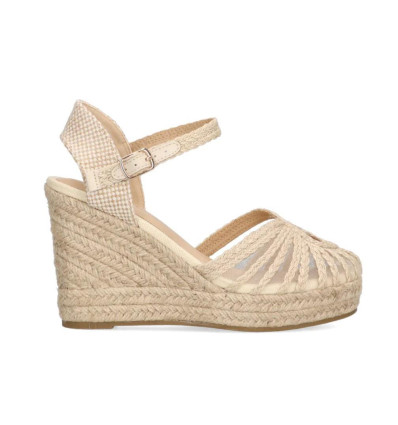 Alpargatas Etika Cala Salada 20001 en beige para mujer