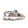 Sandalias planas Armony CRUZ by Etika 41607 en gris para mujer