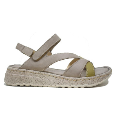 Sandalias planas Walk & Fly Gaia 3204 48510 en cement