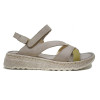 Sandalias planas Walk & Fly Gaia 3204 48510 en cement