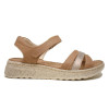 Sandalias Wal & Fly 3204 48300 texas en beige para mujer