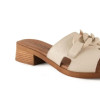 Sandalias In Vogue S-3047 en beige para mujer