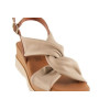 Sandalias Invogue 5027 en beige para mujer