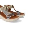 Sandalias Tekila S-12 en plata para mujer