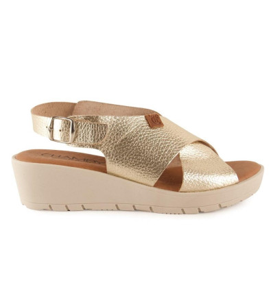 Sandalias Chamby 898 en platino para mujer