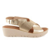 Sandalias Chamby 898 en platino para mujer