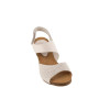 Sandalias con tacón Chamby 2650 en blanco para mujer