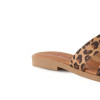 Sandalias planas Tekila 141 para mujer en leopardo