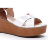 Sandalias con cuña Stonefly DIVA 9 PATENT en blanco para mujer