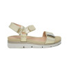 Sandalias planas Stonefly Elody 9 216130 en oro para mujer