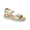 Sandalias planas Stonefly Elody 9 216130 en oro para mujer