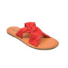 Sandalias planas Isteria 9073 en rojo para mujer