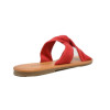 Sandalias planas Isteria 9073 en rojo para mujer