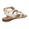 Sandalias planas Isteria 23159 en blanco para mujer