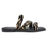 Sandalias planas Isteria 22088 animal print para mujer