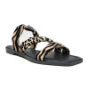 Sandalias planas Isteria 22088 animal print para mujer