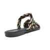 Sandalias planas Isteria 22088 animal print para mujer