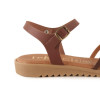 Sandalias planas Tekila 13152 en cuero para mujer