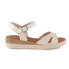 Sandalias Tekila 1268 en blanco para mujer