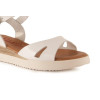 Sandalias Tekila 1268 en blanco para mujer