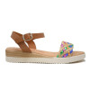 Sandalias planas tekila 1266 multicolor para mujer