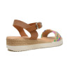 Sandalias planas tekila 1266 multicolor para mujer