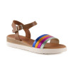 Sandalias planas Tekila 1265 multicolor para mujer