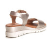 Sandalias con cuña Tekila S-1052 para mujer en platino