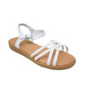 Sandalias planas Tekila 13152 en blanco para mujer