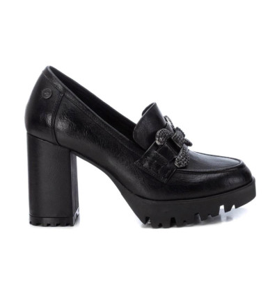 Mocasines con tacón Xti 143471 en negro para mujer