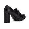 Mocasines con tacón Xti 143471 en negro para mujer