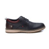 Zapatos con cordones 142930 XTI en marino para hombre