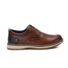 Zapatos con cordones 142930 XTI en camel para hombre