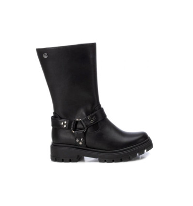 Botas moteras XTI KIDS 150989 en negro para niña