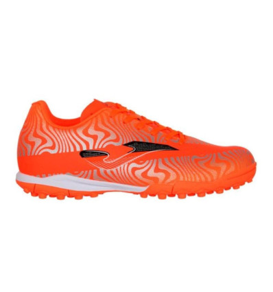 Zapatilla fútbol sala Joma Evolution 2408 EVJW2408TF  en naranja paran niño