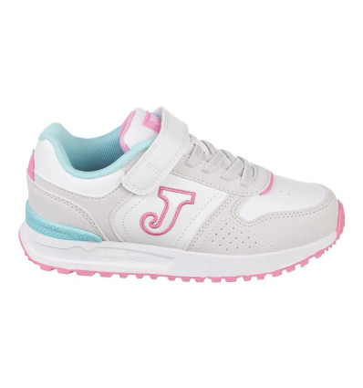 Zapatillas deportivas Joma Tornado Jr JTORNAW2432V en blanco para niña